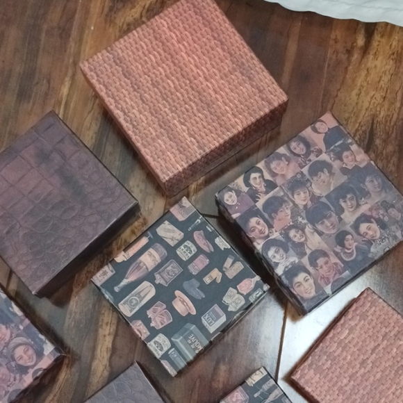 1996 Xonex International China Club 12 stacking nesting boxes with lids - Picture 7 of 12